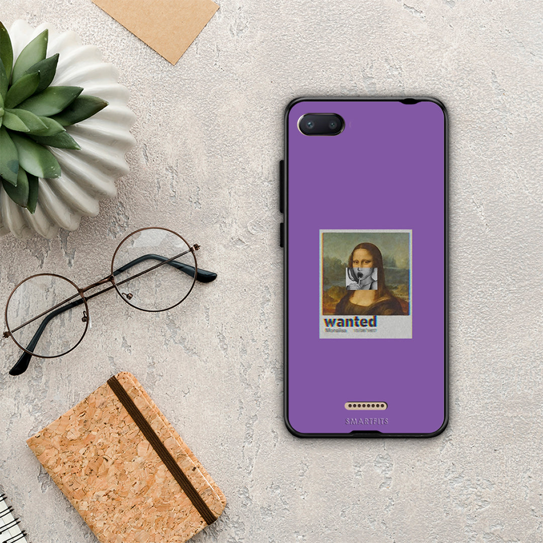 Popart Monalisa - Xiaomi Redmi 6A θήκη