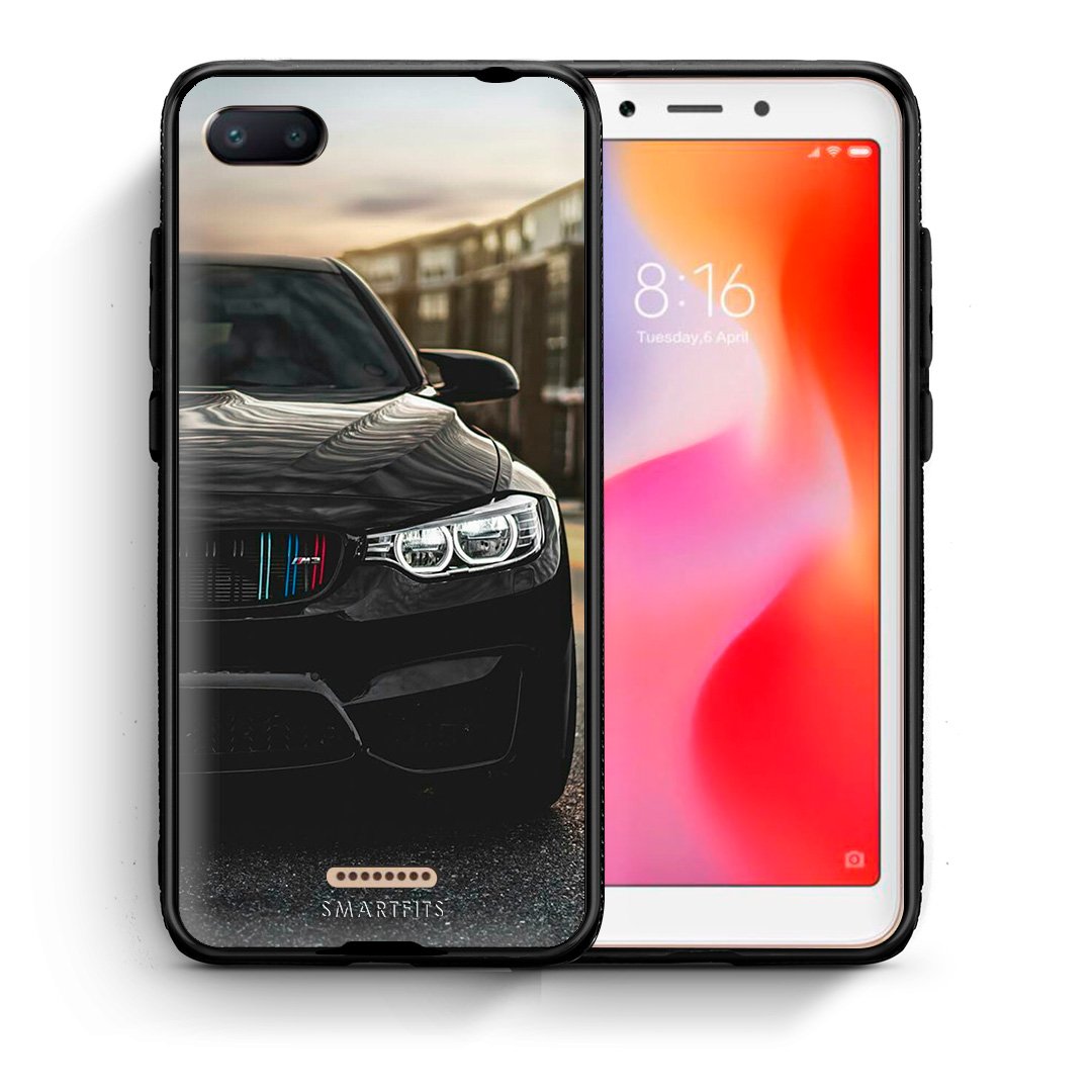 Θήκη Xiaomi Redmi 6A M3 Racing από τη Smartfits με σχέδιο στο πίσω μέρος και μαύρο περίβλημα | Xiaomi Redmi 6A M3 Racing case with colorful back and black bezels