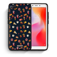 Thumbnail for Θήκη Xiaomi Redmi 6A Hungry Random από τη Smartfits με σχέδιο στο πίσω μέρος και μαύρο περίβλημα | Xiaomi Redmi 6A Hungry Random case with colorful back and black bezels