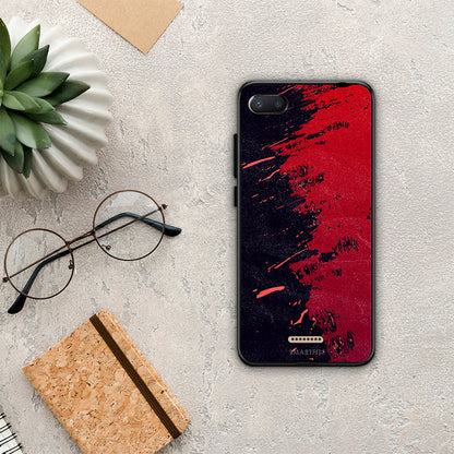 Red Paint - Xiaomi Redmi 6A θήκη
