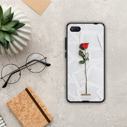 Red Rose - Xiaomi Redmi 6A θήκη