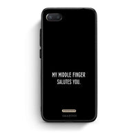 Thumbnail for Xiaomi Redmi 6A Salute θήκη από τη Smartfits με σχέδιο στο πίσω μέρος και μαύρο περίβλημα | Smartphone case with colorful back and black bezels by Smartfits