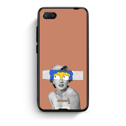 Xiaomi Redmi 6A Sim Merilyn θήκη από τη Smartfits με σχέδιο στο πίσω μέρος και μαύρο περίβλημα | Smartphone case with colorful back and black bezels by Smartfits