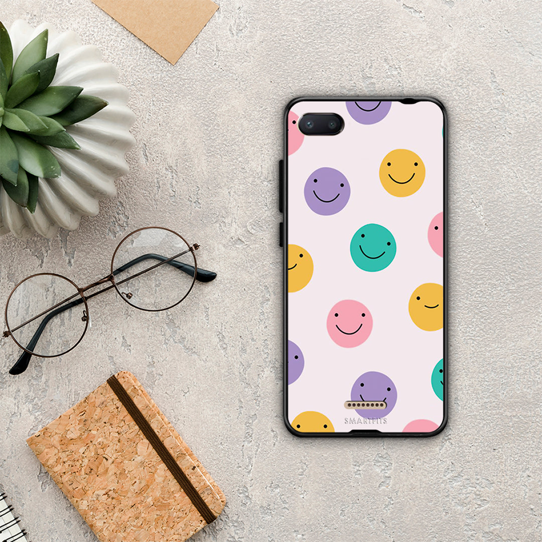 Smiley Faces - Xiaomi Redmi 6A θήκη