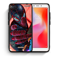 Thumbnail for Θήκη Xiaomi Redmi 6A Spider Hand από τη Smartfits με σχέδιο στο πίσω μέρος και μαύρο περίβλημα | Xiaomi Redmi 6A Spider Hand case with colorful back and black bezels