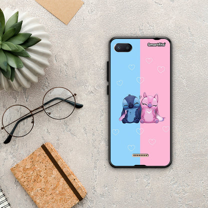 Stitch And Angel - Xiaomi Redmi 6A θήκη