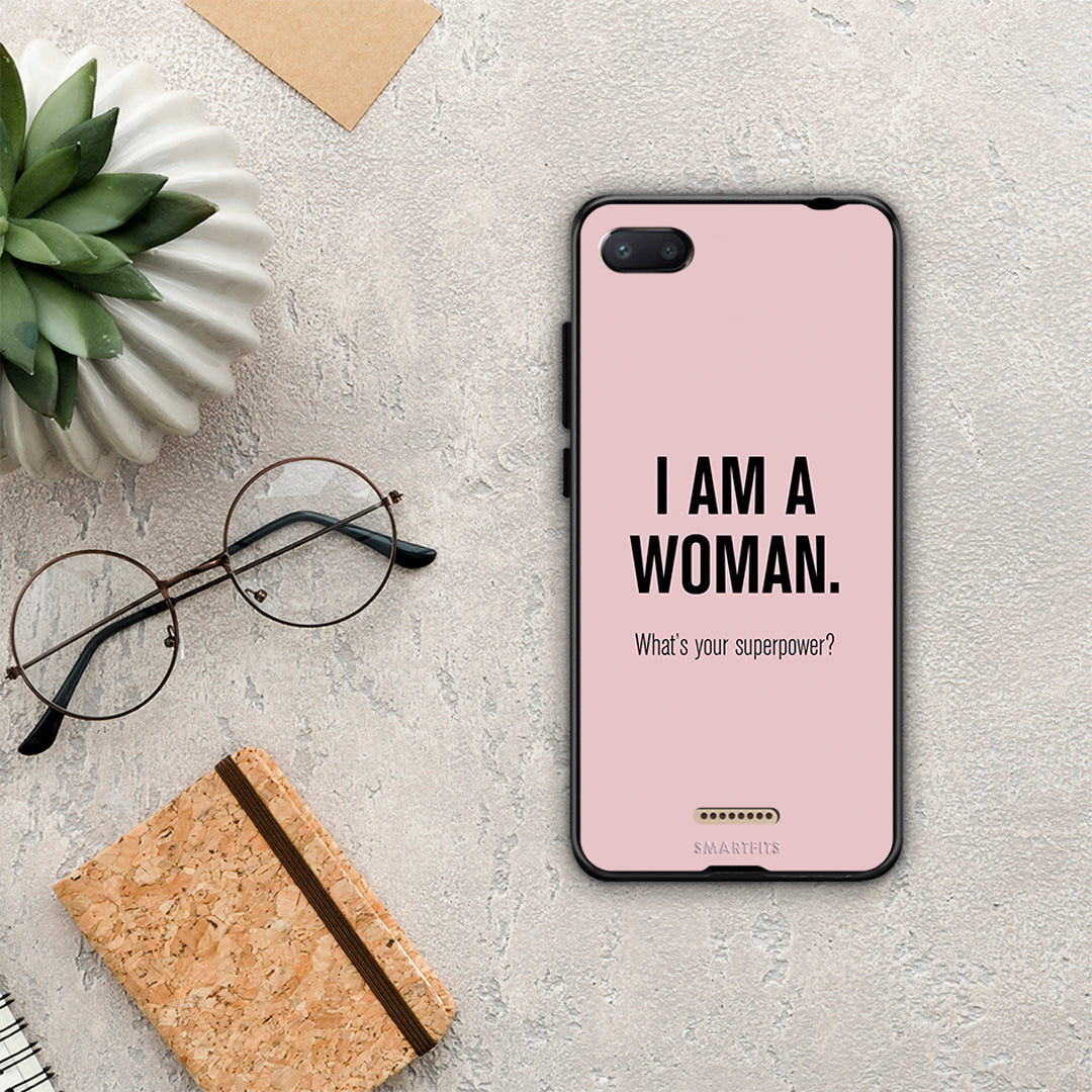 Superpower Woman - Xiaomi Redmi 6A θήκη