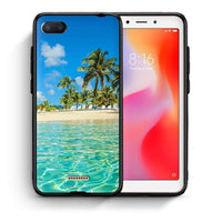 Thumbnail for Θήκη Xiaomi Redmi 6A Tropical Vibes από τη Smartfits με σχέδιο στο πίσω μέρος και μαύρο περίβλημα | Xiaomi Redmi 6A Tropical Vibes case with colorful back and black bezels