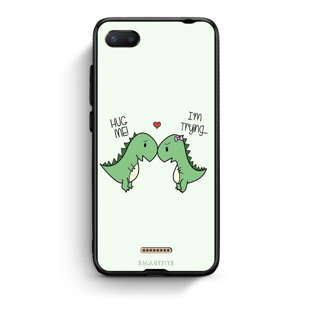 4 - Xiaomi Redmi 6A Rex Valentine case, cover, bumper