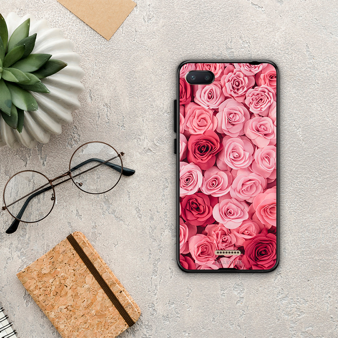 Valentine RoseGarden - Xiaomi Redmi 6A θήκη