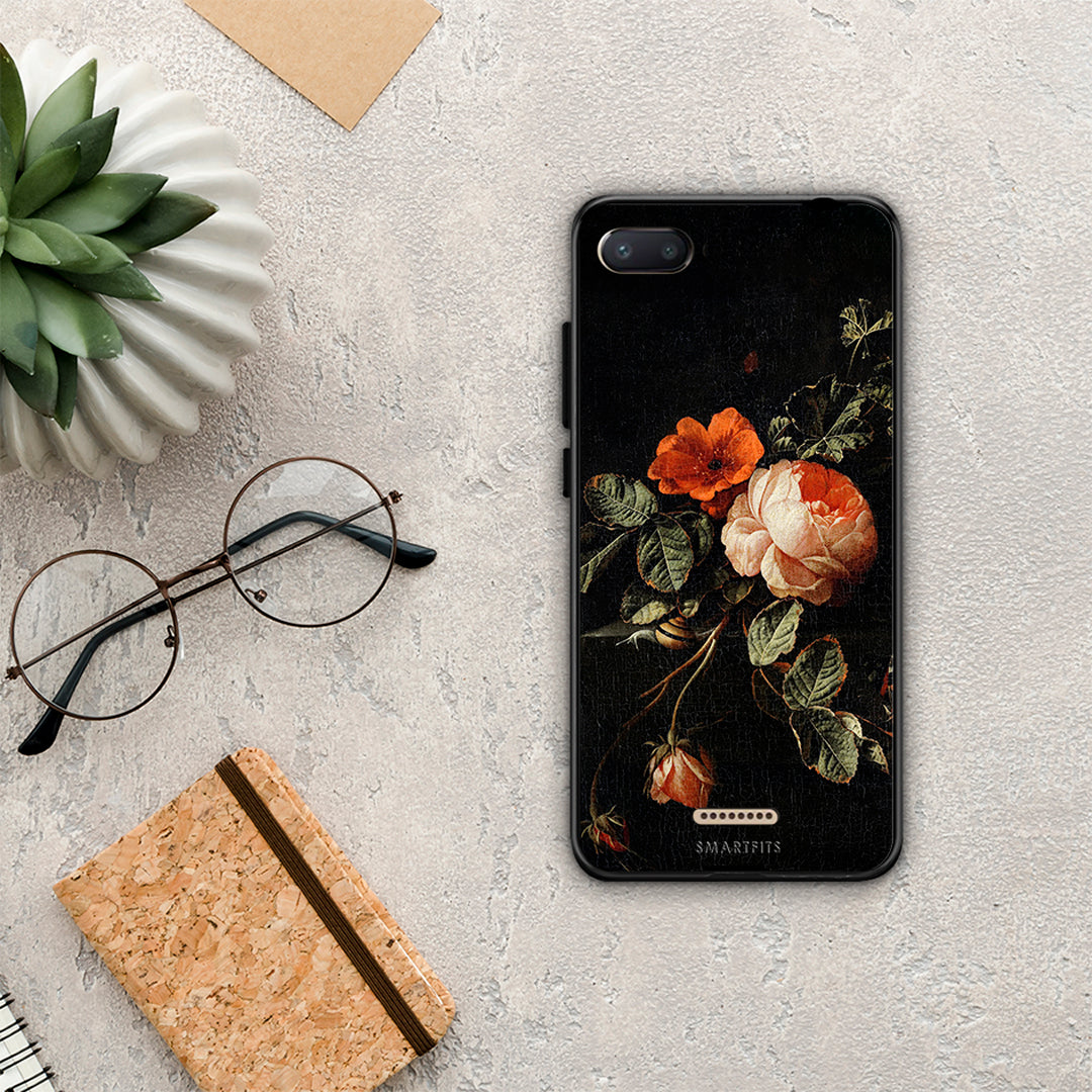 Vintage Roses - Xiaomi Redmi 6A θήκη