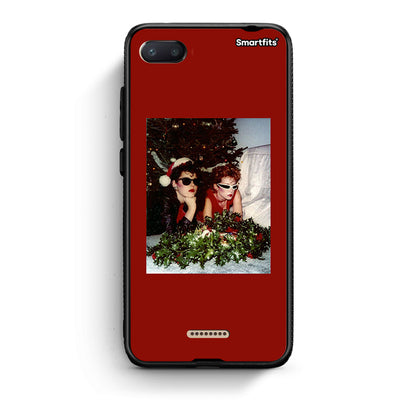 Xiaomi Redmi 6A Waiting For Xmas θήκη από τη Smartfits με σχέδιο στο πίσω μέρος και μαύρο περίβλημα | Smartphone case with colorful back and black bezels by Smartfits