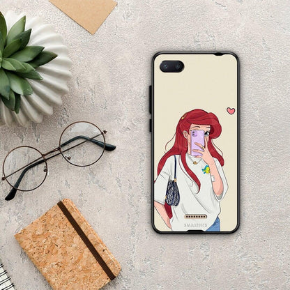 Walking Mermaid - Xiaomi Redmi 6A θήκη