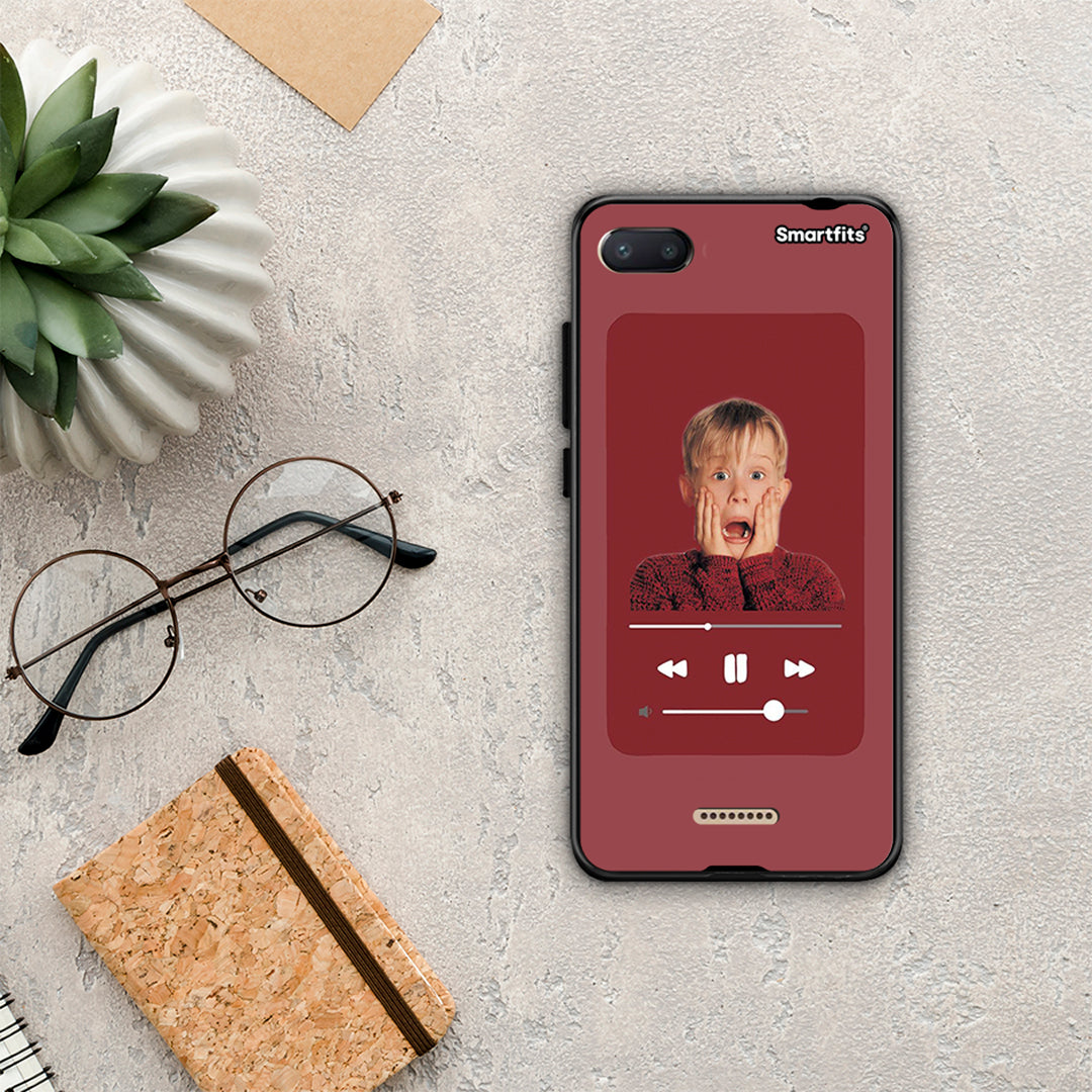 Xmas Alone Music - Xiaomi Redmi 6A θήκη