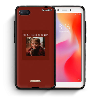 Θήκη Xiaomi Redmi 6A Xmas Ultimate Spirit από τη Smartfits με σχέδιο στο πίσω μέρος και μαύρο περίβλημα | Xiaomi Redmi 6A Xmas Ultimate Spirit case with colorful back and black bezels
