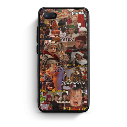 Xiaomi Redmi 6A Xmas Wishes θήκη από τη Smartfits με σχέδιο στο πίσω μέρος και μαύρο περίβλημα | Smartphone case with colorful back and black bezels by Smartfits