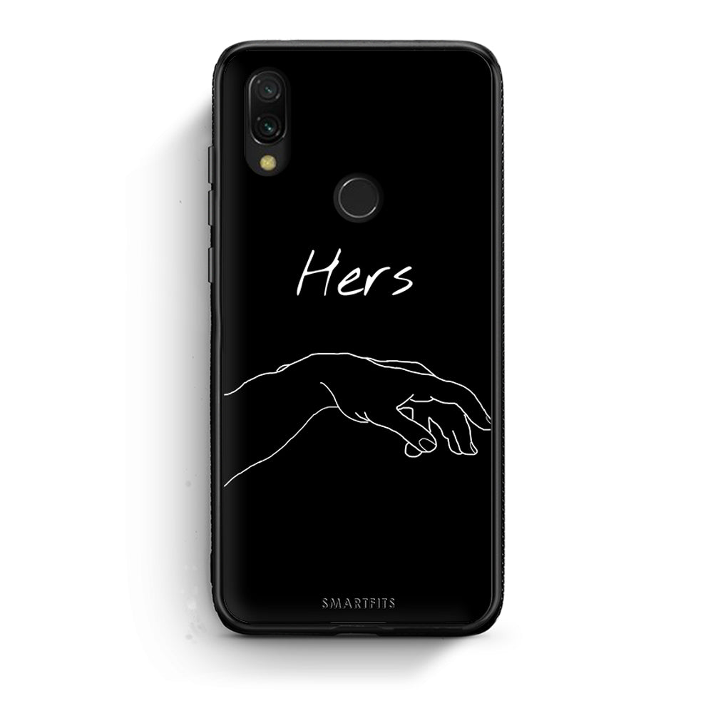 Xiaomi Redmi 7 Aeshetic Love 1 Θήκη Αγίου Βαλεντίνου από τη Smartfits με σχέδιο στο πίσω μέρος και μαύρο περίβλημα | Smartphone case with colorful back and black bezels by Smartfits