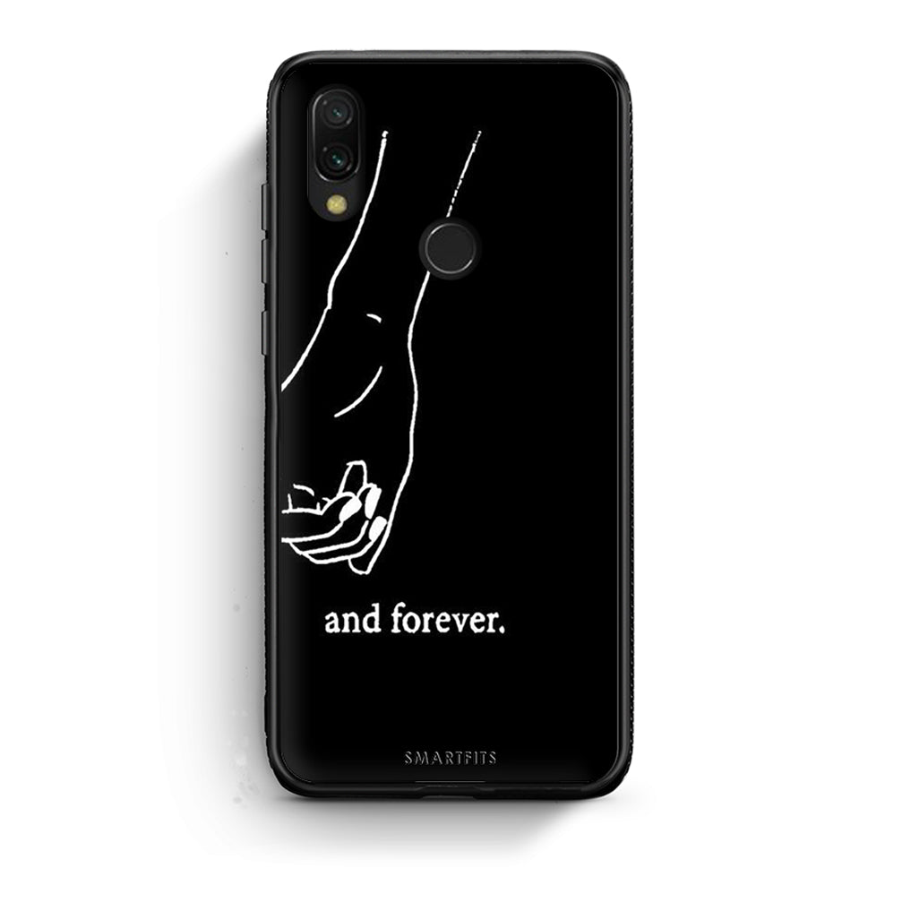 Xiaomi Redmi 7 Always & Forever 2 Θήκη Αγίου Βαλεντίνου από τη Smartfits με σχέδιο στο πίσω μέρος και μαύρο περίβλημα | Smartphone case with colorful back and black bezels by Smartfits