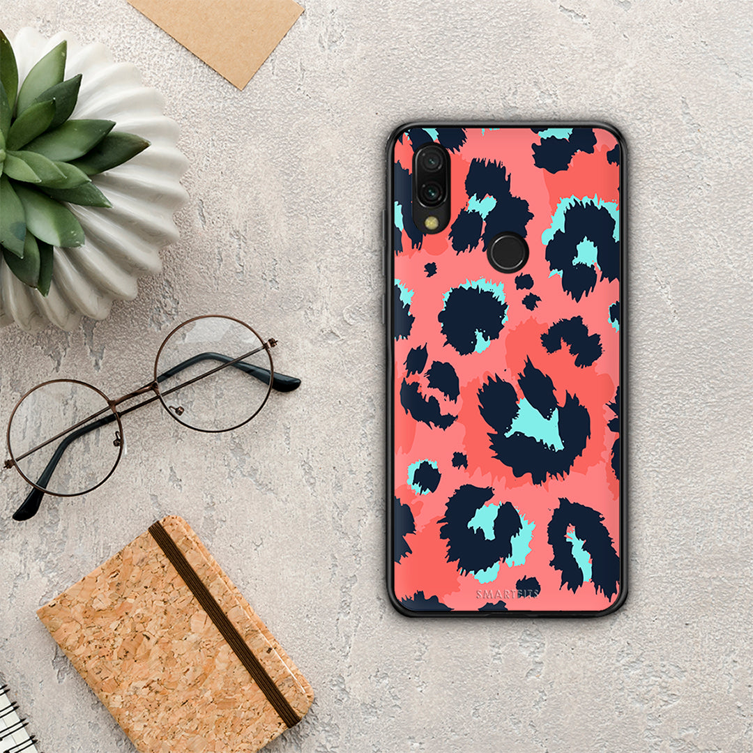 Animal Pink Leopard - Xiaomi Redmi 7 θήκη