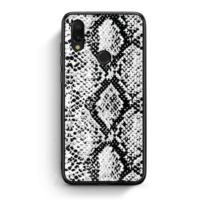 24 - Xiaomi Redmi 7 White Snake Animal case, cover, bumper