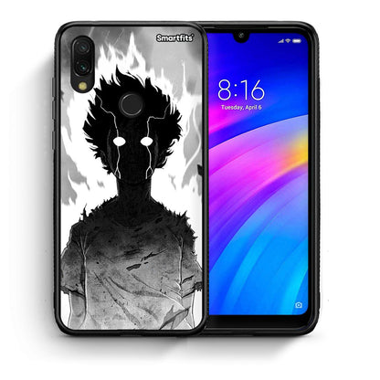 Θήκη Xiaomi Redmi 7 Anime Boy από τη Smartfits με σχέδιο στο πίσω μέρος και μαύρο περίβλημα | Xiaomi Redmi 7 Anime Boy case with colorful back and black bezels