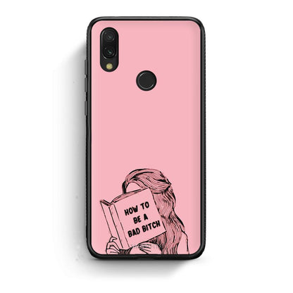 Xiaomi Redmi 7 Bad Bitch θήκη από τη Smartfits με σχέδιο στο πίσω μέρος και μαύρο περίβλημα | Smartphone case with colorful back and black bezels by Smartfits