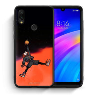 Thumbnail for Θήκη Xiaomi Redmi 7 Basketball Hero από τη Smartfits με σχέδιο στο πίσω μέρος και μαύρο περίβλημα | Xiaomi Redmi 7 Basketball Hero case with colorful back and black bezels