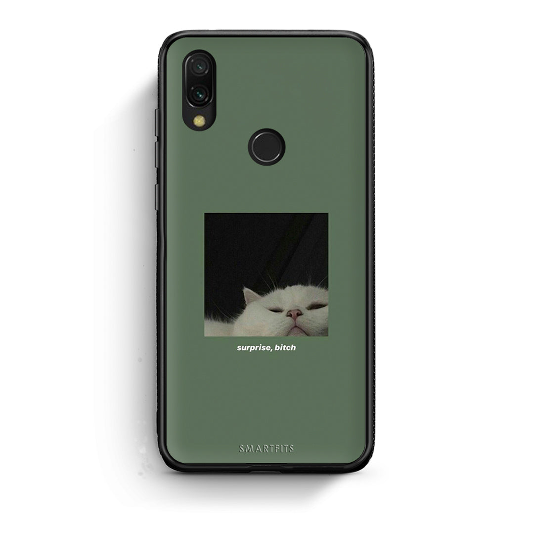 Xiaomi Redmi 7 Bitch Surprise θήκη από τη Smartfits με σχέδιο στο πίσω μέρος και μαύρο περίβλημα | Smartphone case with colorful back and black bezels by Smartfits