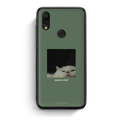 Xiaomi Redmi 7 Bitch Surprise θήκη από τη Smartfits με σχέδιο στο πίσω μέρος και μαύρο περίβλημα | Smartphone case with colorful back and black bezels by Smartfits