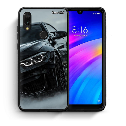 Θήκη Xiaomi Redmi 7 Black BMW από τη Smartfits με σχέδιο στο πίσω μέρος και μαύρο περίβλημα | Xiaomi Redmi 7 Black BMW case with colorful back and black bezels