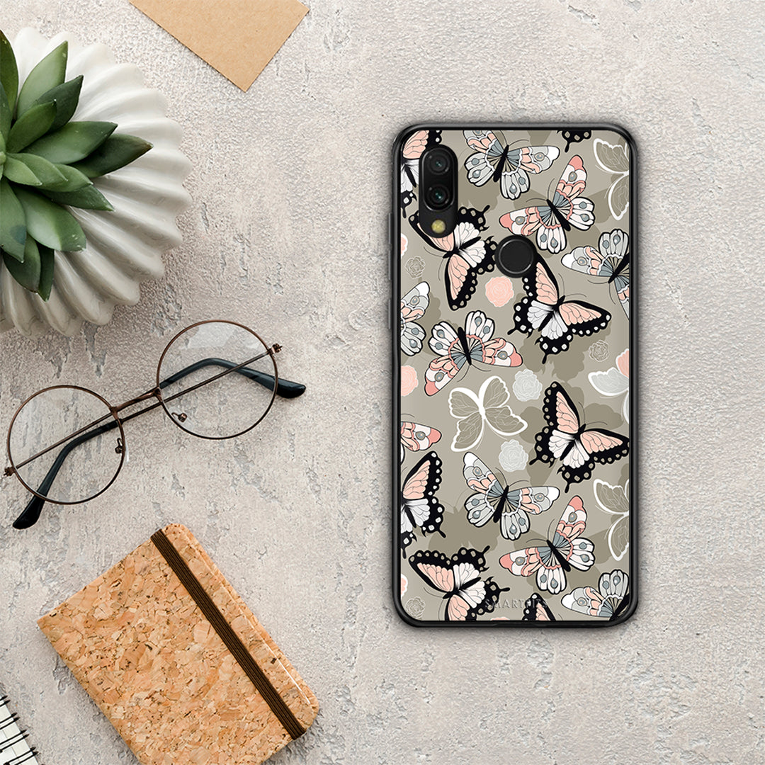 Boho Butterflies - Xiaomi Redmi 7 θήκη