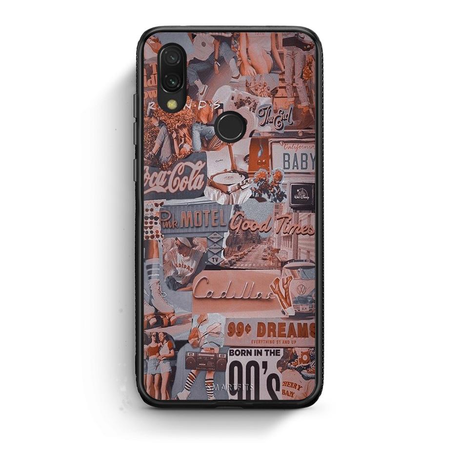 Xiaomi Redmi 7 Born In 90s θήκη από τη Smartfits με σχέδιο στο πίσω μέρος και μαύρο περίβλημα | Smartphone case with colorful back and black bezels by Smartfits