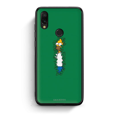 Xiaomi Redmi 7 Bush Man Θήκη Αγίου Βαλεντίνου από τη Smartfits με σχέδιο στο πίσω μέρος και μαύρο περίβλημα | Smartphone case with colorful back and black bezels by Smartfits