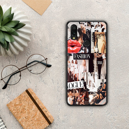 Collage Fashion - Xiaomi Redmi 7 θήκη