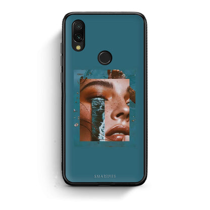 Xiaomi Redmi 7 Cry An Ocean θήκη από τη Smartfits με σχέδιο στο πίσω μέρος και μαύρο περίβλημα | Smartphone case with colorful back and black bezels by Smartfits