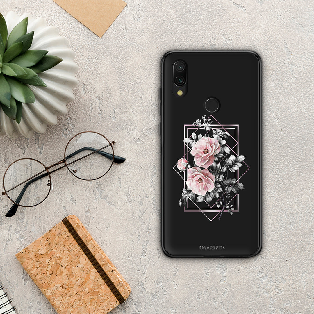 Flower Frame - Xiaomi Redmi 7 θήκη