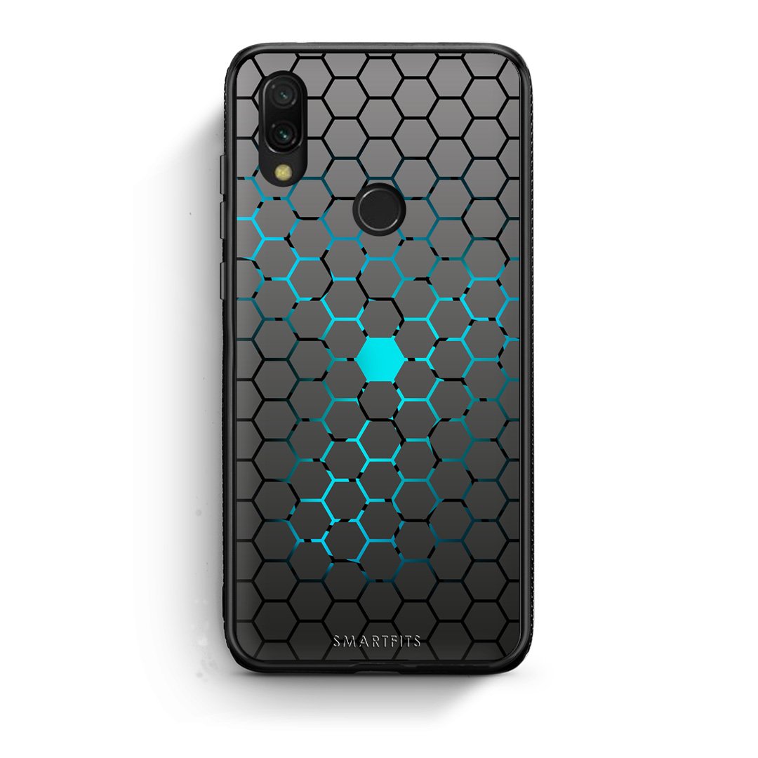 40 - Xiaomi Redmi 7 Hexagonal Geometric case, cover, bumper