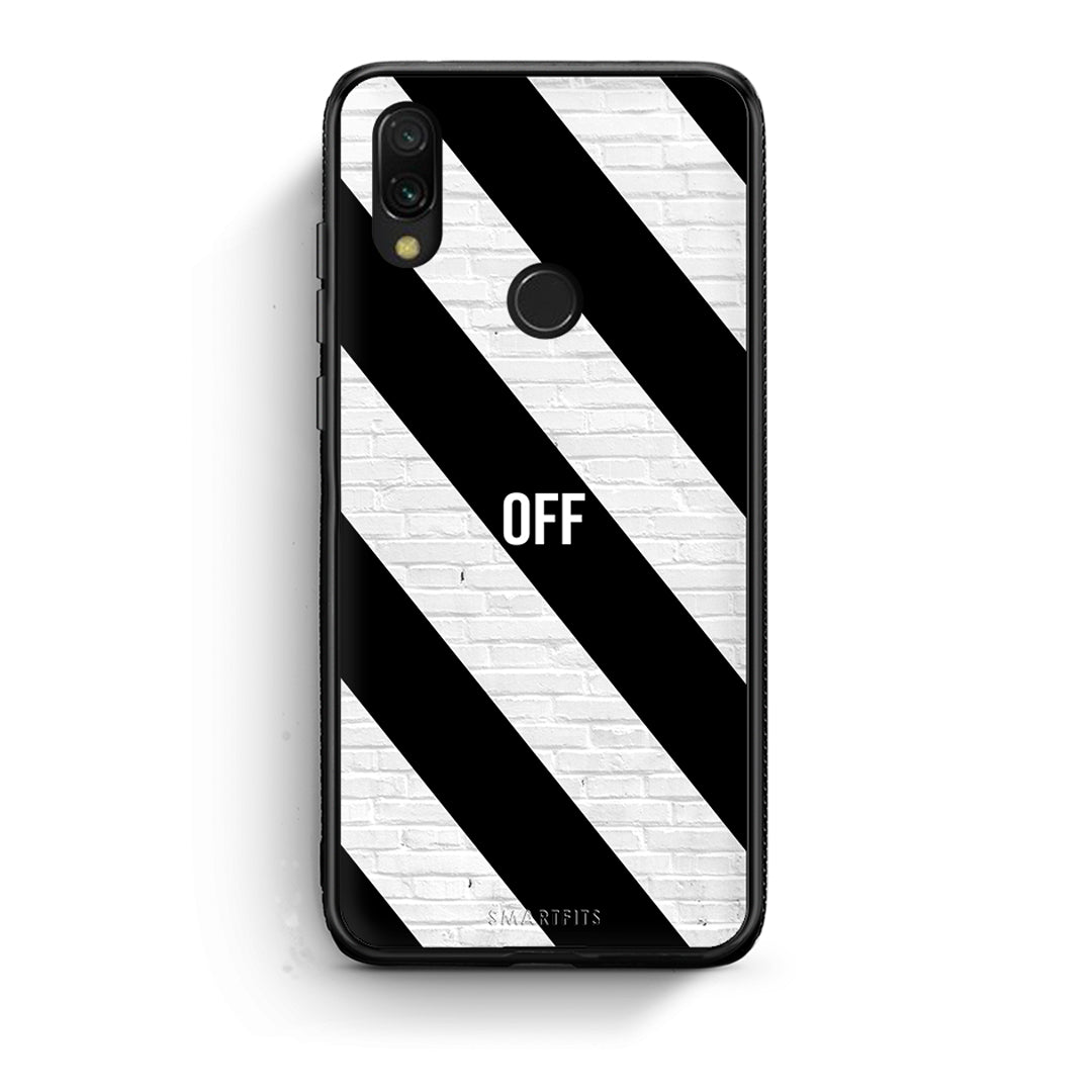 Xiaomi Redmi 7 Get Off θήκη από τη Smartfits με σχέδιο στο πίσω μέρος και μαύρο περίβλημα | Smartphone case with colorful back and black bezels by Smartfits