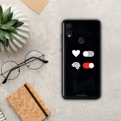 Heart Vs Brain - Xiaomi Redmi 7 θήκη