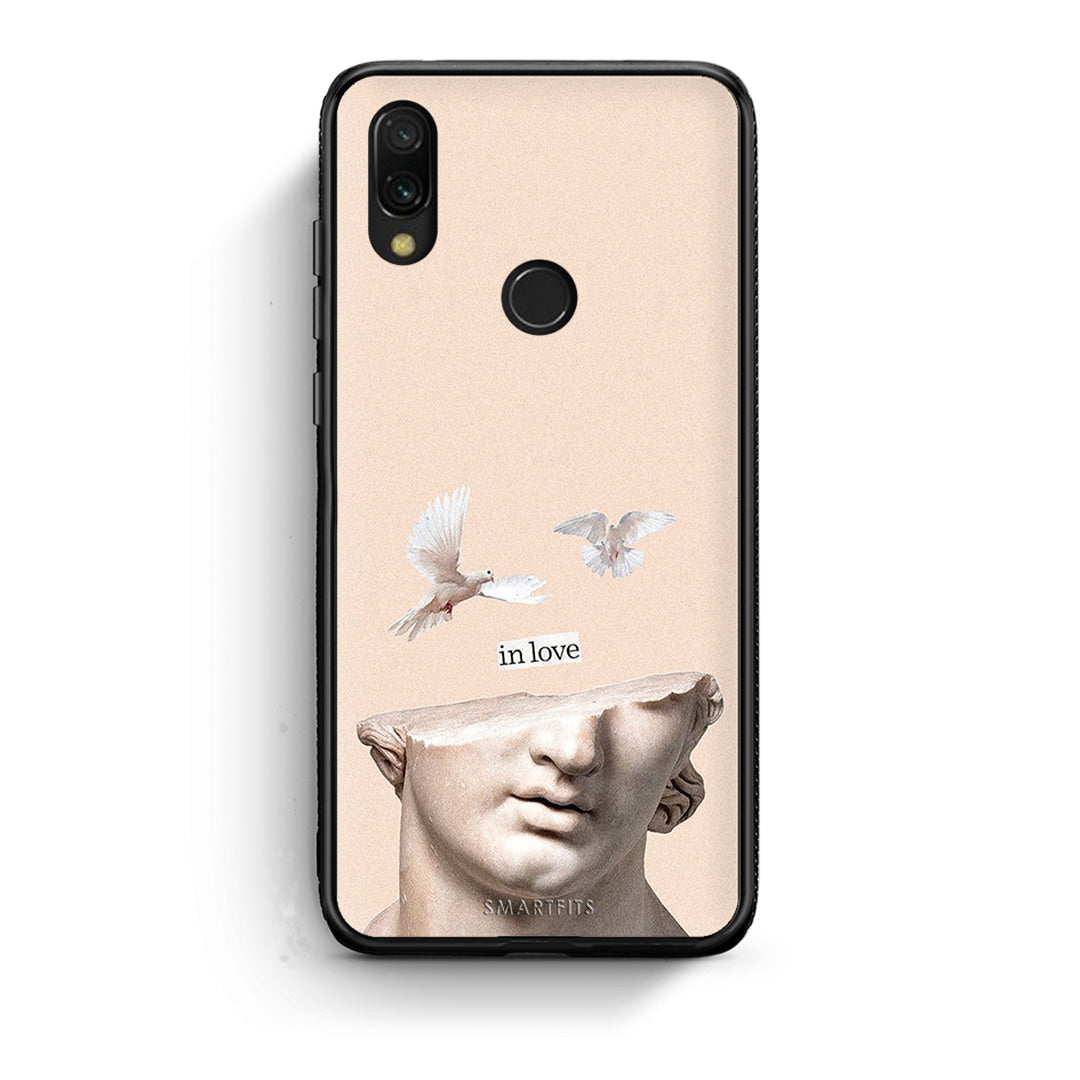 Xiaomi Redmi 7 In Love θήκη από τη Smartfits με σχέδιο στο πίσω μέρος και μαύρο περίβλημα | Smartphone case with colorful back and black bezels by Smartfits