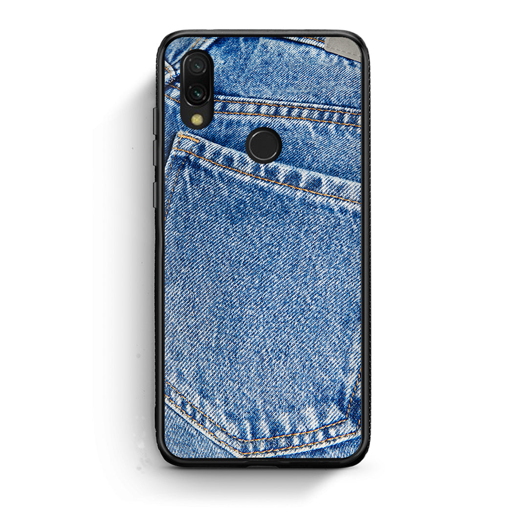 Xiaomi Redmi 7 Jeans Pocket θήκη από τη Smartfits με σχέδιο στο πίσω μέρος και μαύρο περίβλημα | Smartphone case with colorful back and black bezels by Smartfits