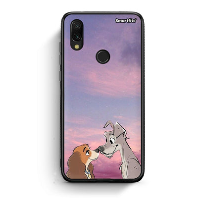 Xiaomi Redmi 7 Lady And Tramp θήκη από τη Smartfits με σχέδιο στο πίσω μέρος και μαύρο περίβλημα | Smartphone case with colorful back and black bezels by Smartfits