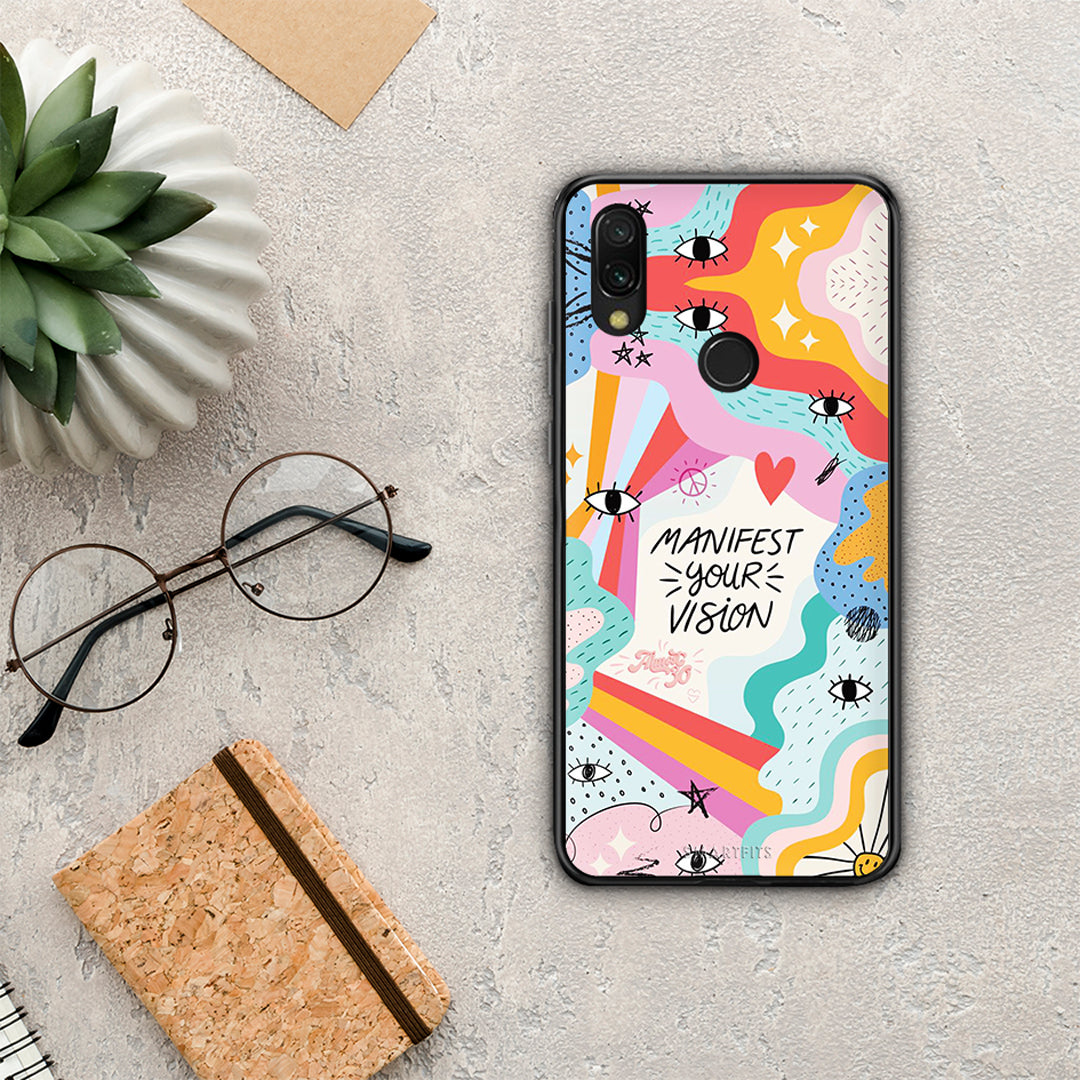 Manifest Your Vision - Xiaomi Redmi 7 θήκη
