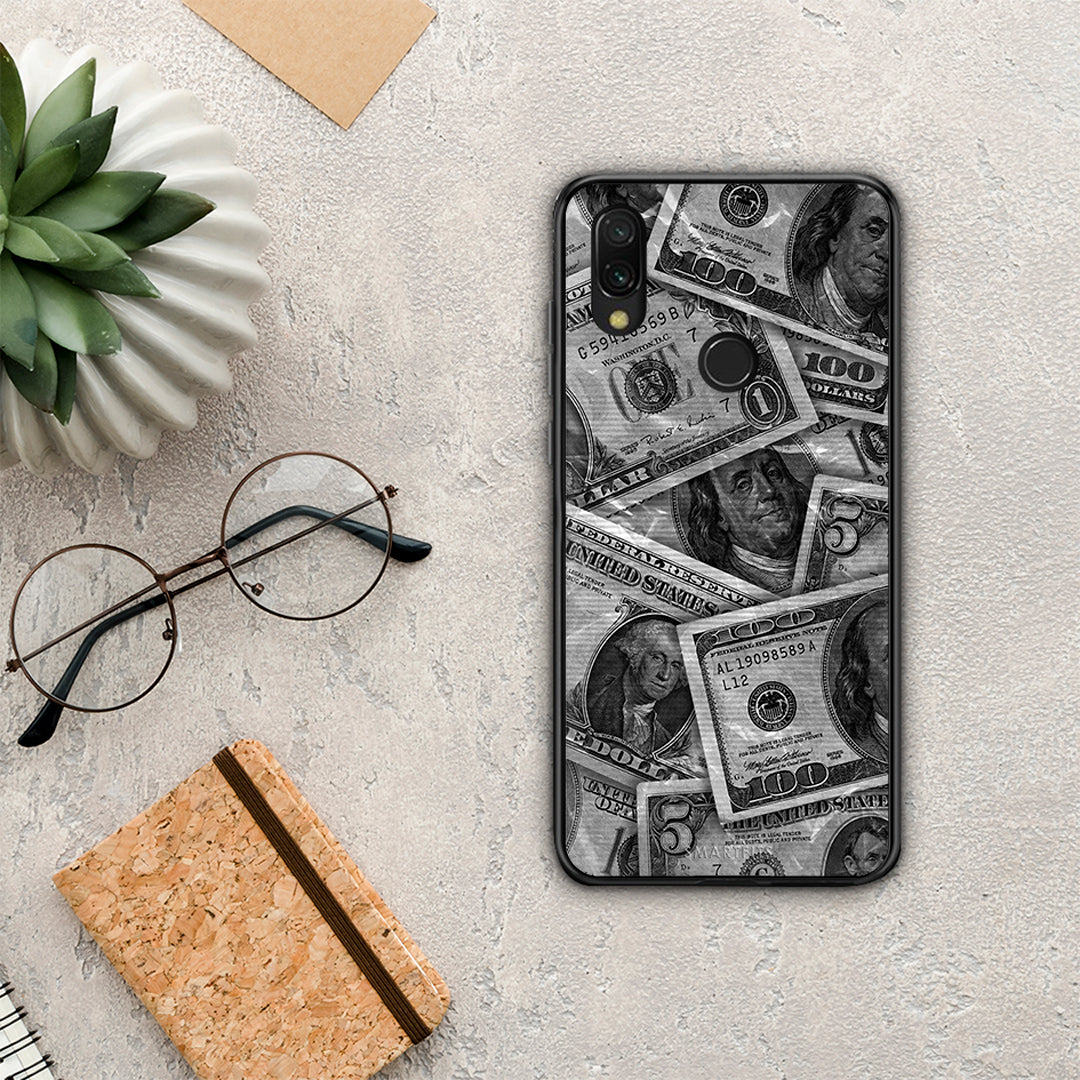 Money Dollars - Xiaomi Redmi 7 θήκη