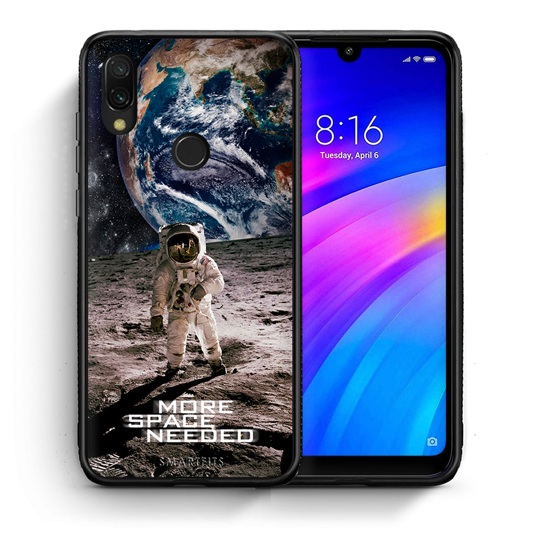 Θήκη Xiaomi Redmi 7 More Space από τη Smartfits με σχέδιο στο πίσω μέρος και μαύρο περίβλημα | Xiaomi Redmi 7 More Space case with colorful back and black bezels