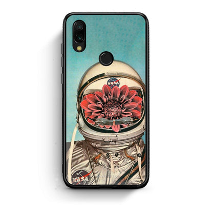 Xiaomi Redmi 7 Nasa Bloom θήκη από τη Smartfits με σχέδιο στο πίσω μέρος και μαύρο περίβλημα | Smartphone case with colorful back and black bezels by Smartfits