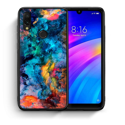 Θήκη Xiaomi Redmi 7 Crayola Paint από τη Smartfits με σχέδιο στο πίσω μέρος και μαύρο περίβλημα | Xiaomi Redmi 7 Crayola Paint case with colorful back and black bezels