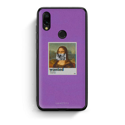 4 - Xiaomi Redmi 7 Monalisa Popart case, cover, bumper