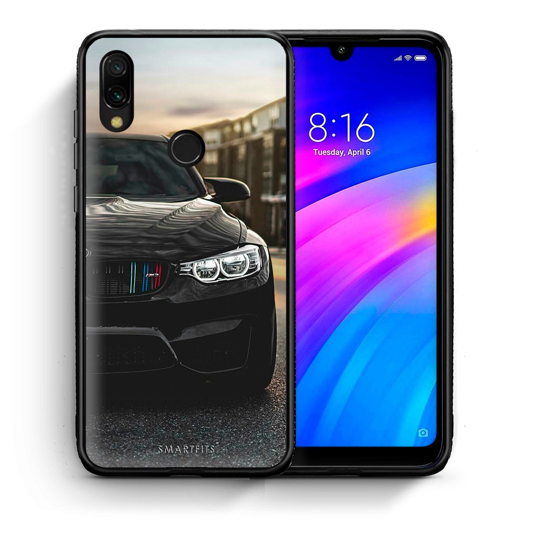 Θήκη Xiaomi Redmi 7 M3 Racing από τη Smartfits με σχέδιο στο πίσω μέρος και μαύρο περίβλημα | Xiaomi Redmi 7 M3 Racing case with colorful back and black bezels