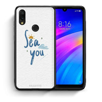 Thumbnail for Θήκη Xiaomi Redmi 7 Sea You από τη Smartfits με σχέδιο στο πίσω μέρος και μαύρο περίβλημα | Xiaomi Redmi 7 Sea You case with colorful back and black bezels